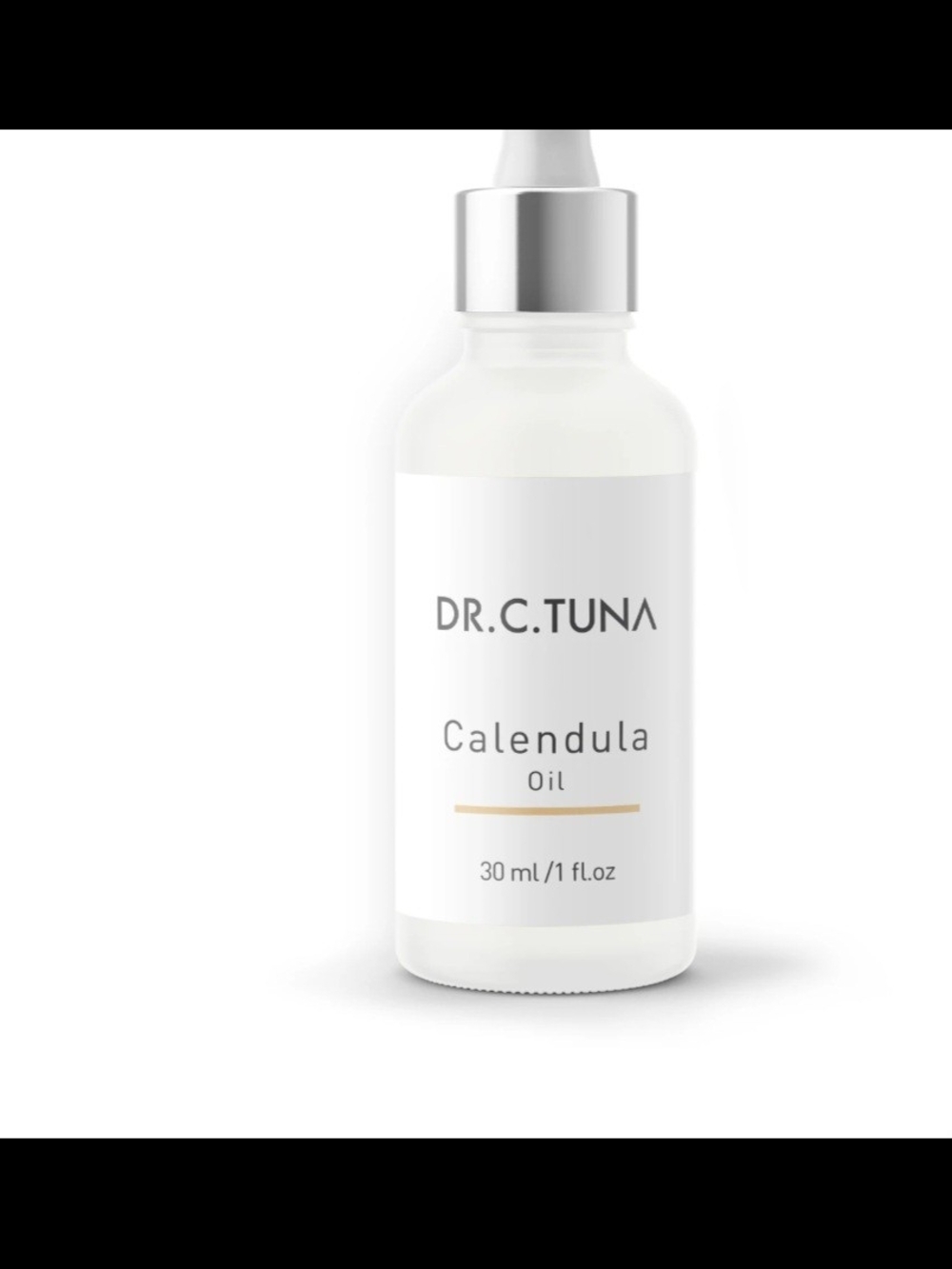 Calendula Oil Face Serum — White Bottle